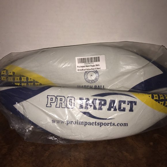 Rugby Match Ball - Professional Grade - Size 5 - Free Shipping! - Picture 10 of 10